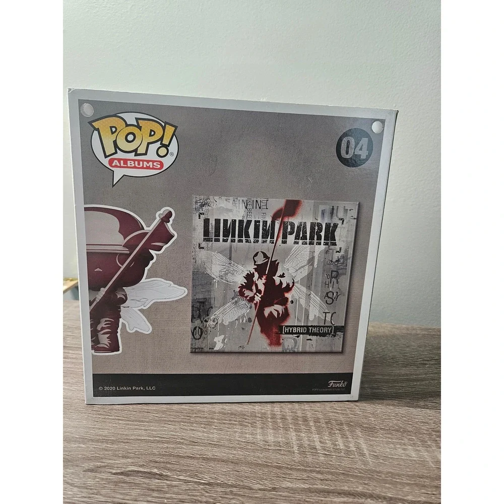 Funko Pop Albums Linkin Park Hybrid Theory 04 Vinyl Figure Music Damaged Box